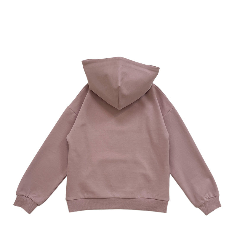 Boy Oversized Hoodie - Taupe - SB2309231B