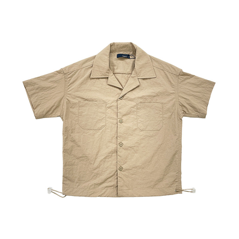 Boy Oversized Shirt - Khaki - SB2309232A