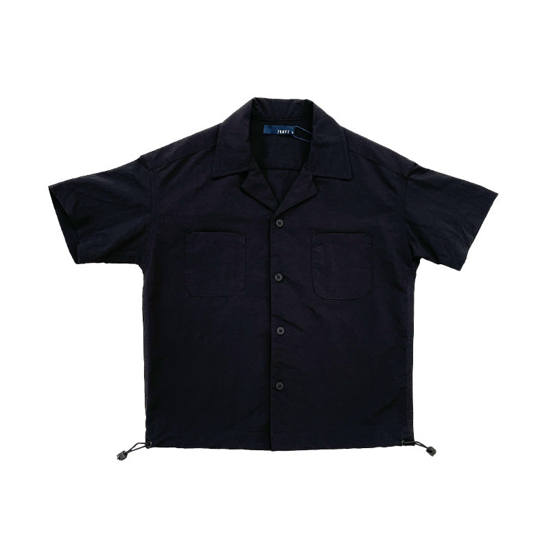 Boy Oversized Shirt - Black - SB2309232B