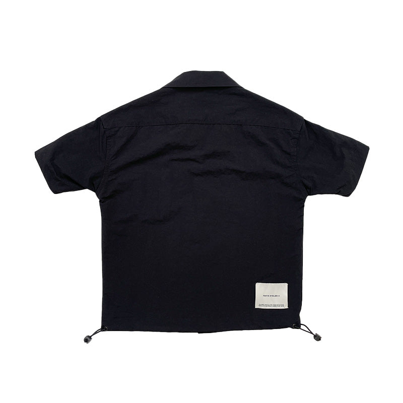 Boy Oversized Shirt - Black - SB2309232B