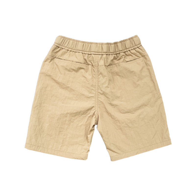Boy Nylon Shorts - Khaki - SB2309233A