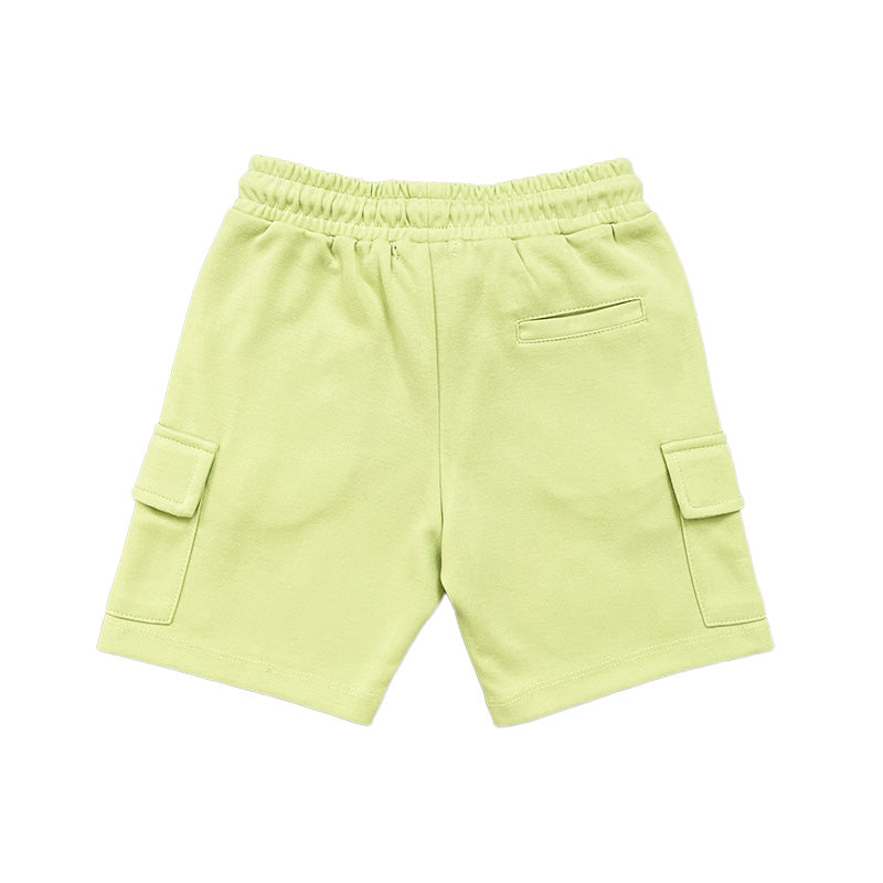 Boy Cargo Sweat-Shorts - Green - SB2310236C