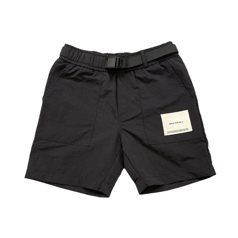 Boy Nylon Shorts - Black - SB2310239D