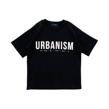 Boy Oversized Neoprene Top - Black - SB2310240C