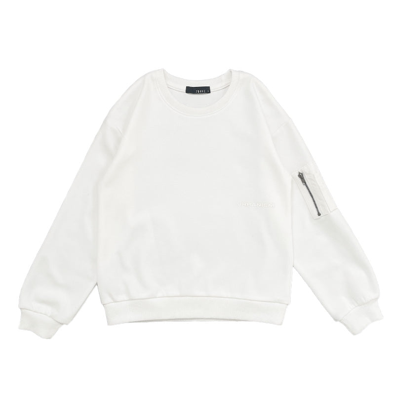 Boy Printed Sweatshirt - Off White - SB2310241A