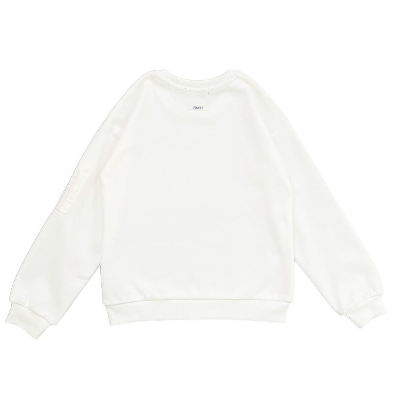 Boy Printed Sweatshirt - Off White - SB2310241A