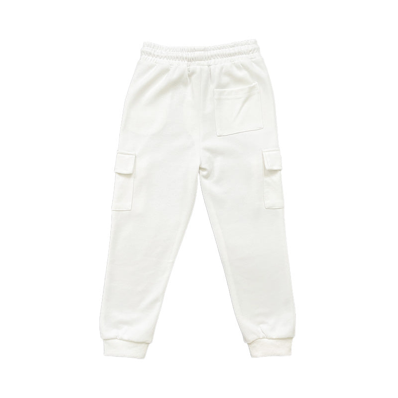 Boy Cargo Sweatpants - Off White - SB2310242A