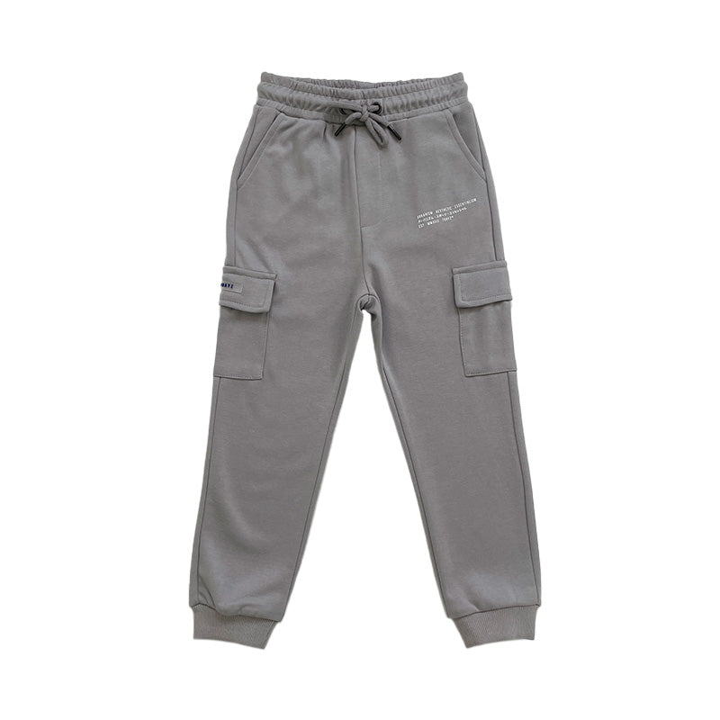 Boy Cargo Sweatpants - Light Grey - SB2310242B