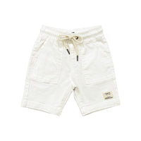 Boy Denim Shorts - Off White - SB2310245A