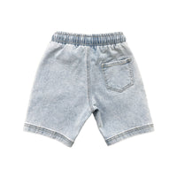 Boy Denim Shorts - Light Blue - SB2310245B