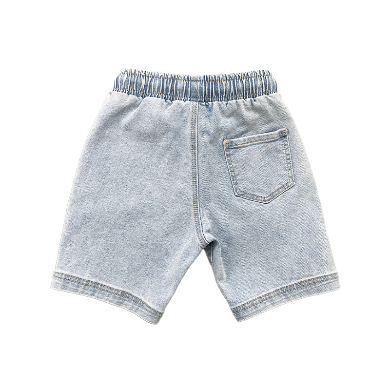 Boy Denim Shorts - Light Blue - SB2310245B