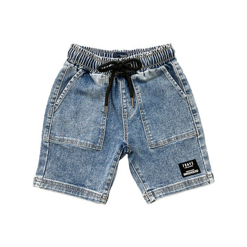 Boy Denim Shorts - Blue - SB2310245C