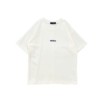 Boy Printed Oversized Tee - Off White - SB2311262A