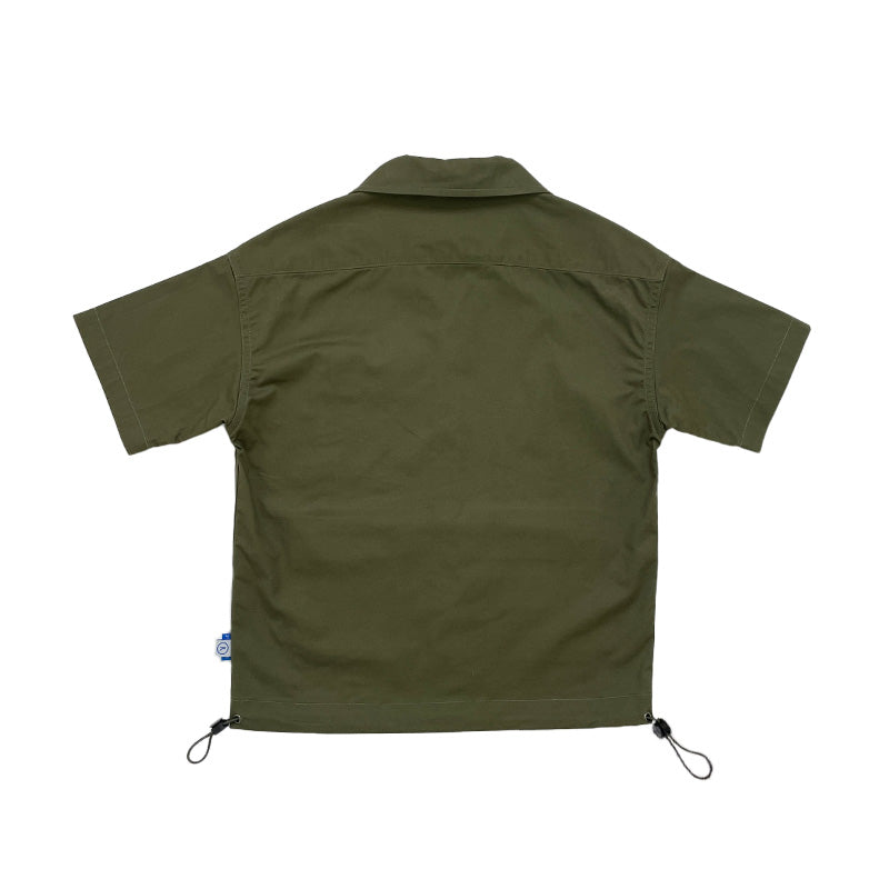 Boy Oversized Shirt - Army Green - SB2311270B