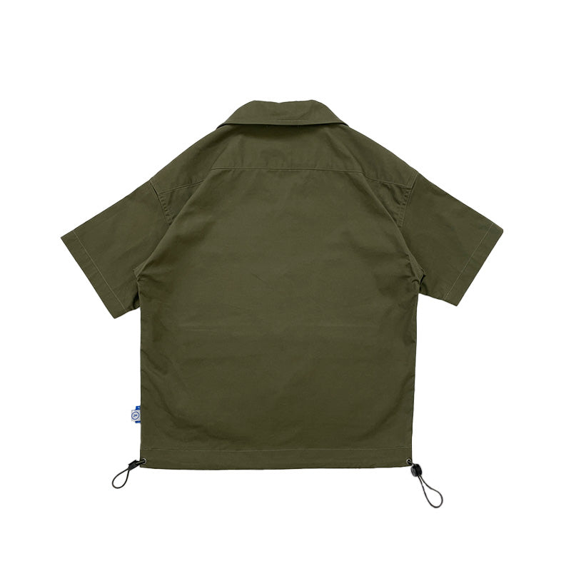 Boy Oversized Shirt - Army Green - SB2311270B