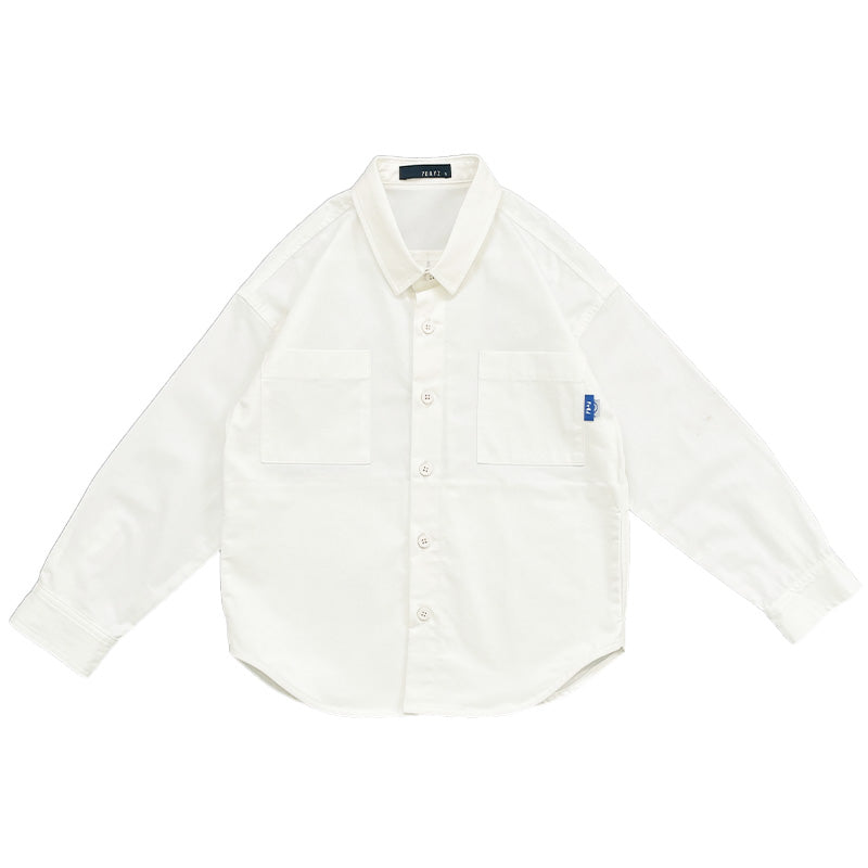 Boy Oversized Shirt - Off White - SB2311271A