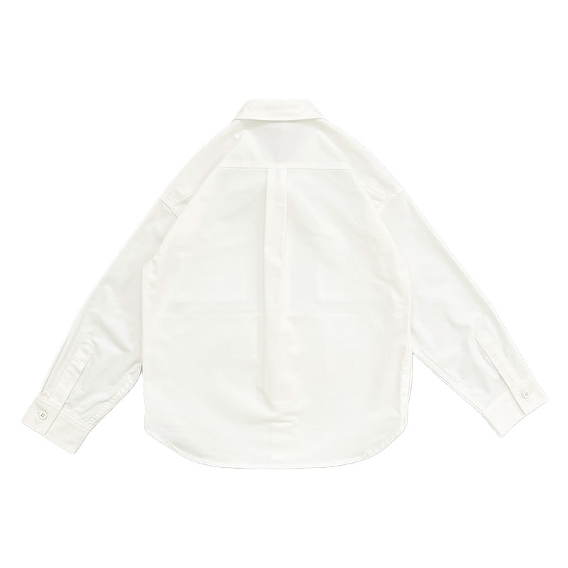 Boy Oversized Shirt - Off White - SB2311271A