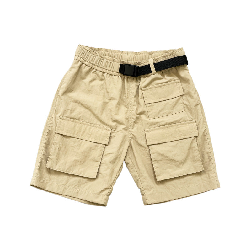 Boy Nylon Shorts - Beige - SB2311272A