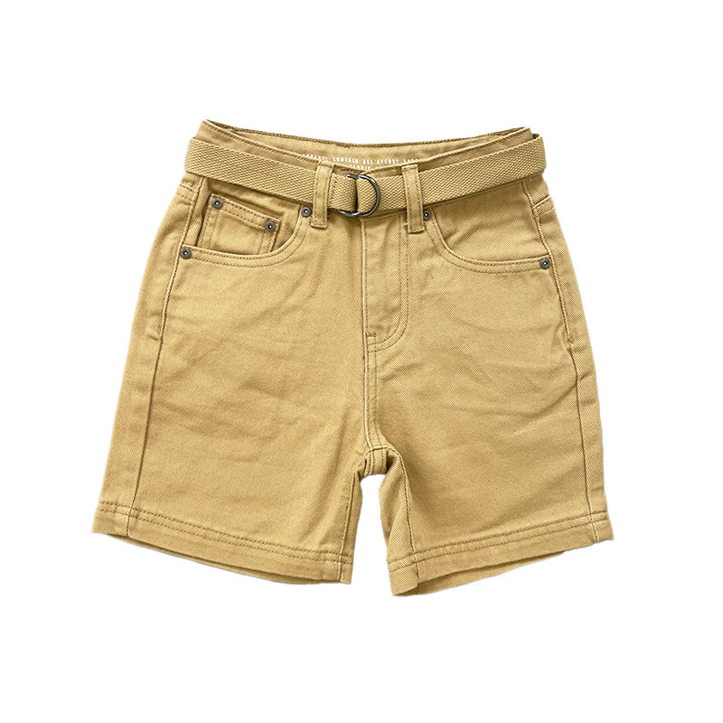 Boy Twill Shorts - Khaki - SB2311273B