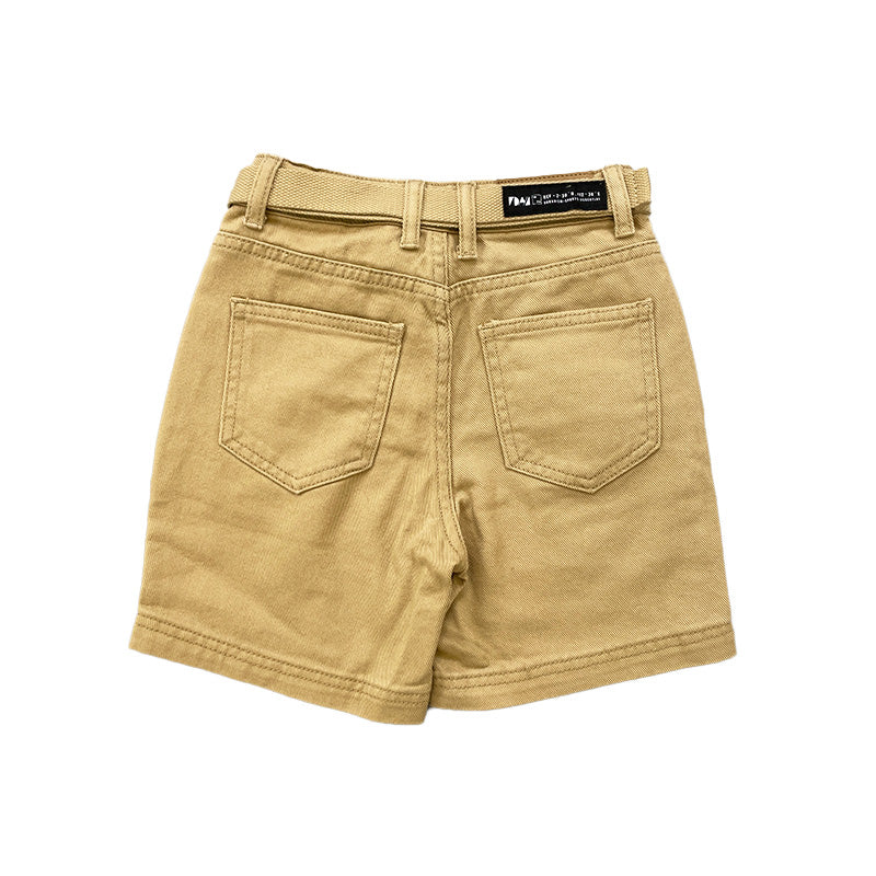 Boy Twill Shorts - Khaki - SB2311273B