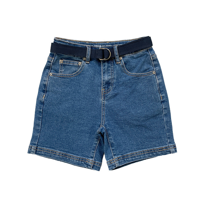 Boy Denim Shorts - Dark Blue - SB2311273C