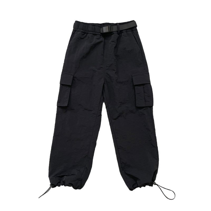 Boy Cargo Sweatpants - Black - SB2311274B