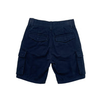Boy Slim Fit Twill Cargo Shorts - Navy - SB2312287C
