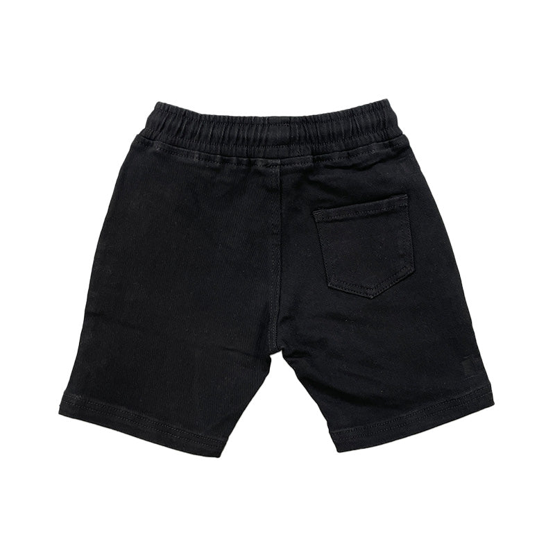 Boy Denim Shorts - Black - SB2312288C
