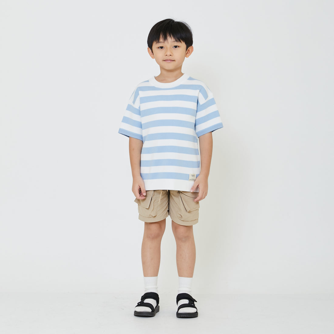 Boy Oversized Stripe Sweater - SB2401007