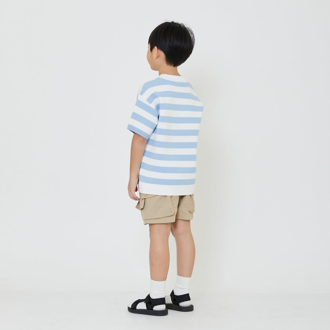 Boy Oversized Stripe Sweater - SB2401007