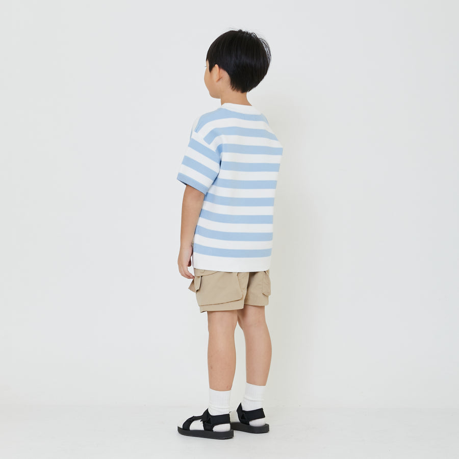 Boy Oversized Stripe Sweater - SB2401007