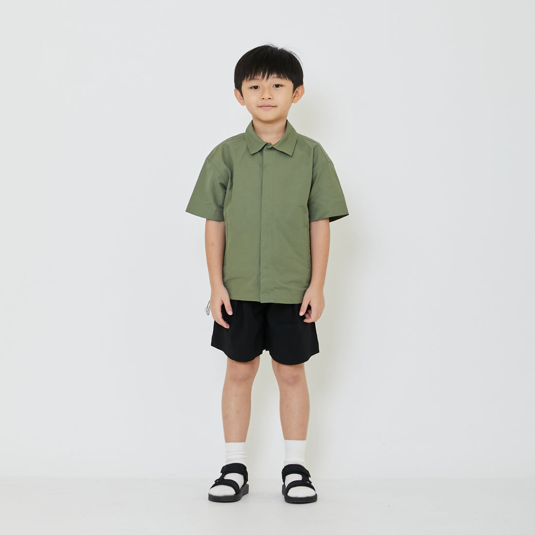 Boy Oversized Nylon Shirt - SB2401011