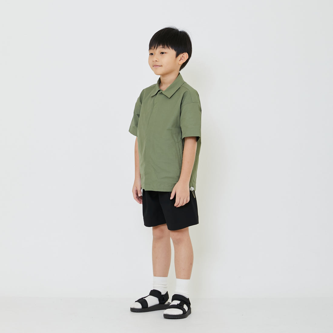 Boy Oversized Nylon Shirt - SB2401011