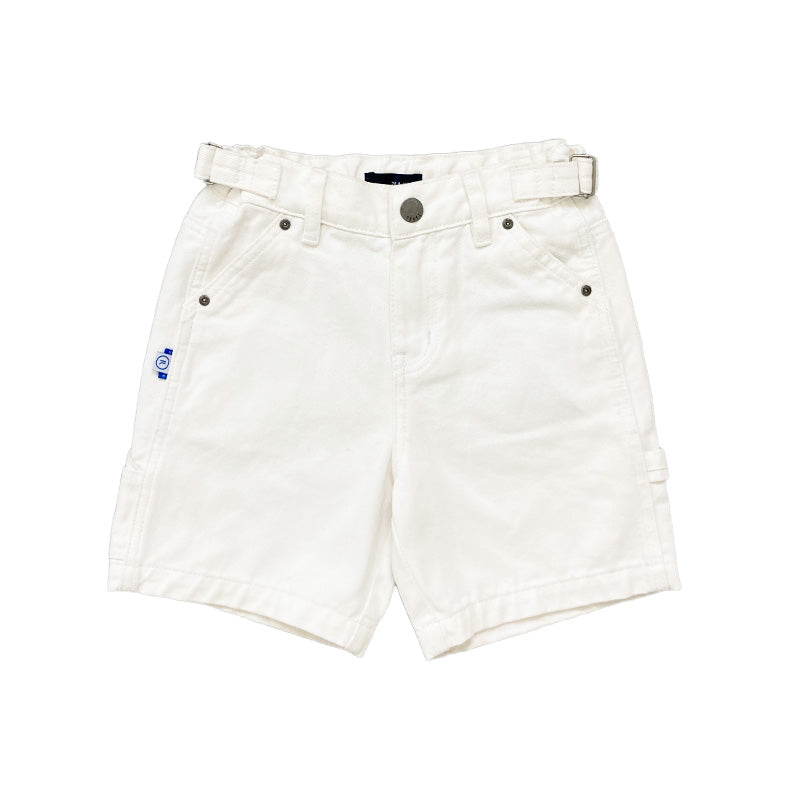 Boy Slim Fit Worker Twill Shorts - SB2401016