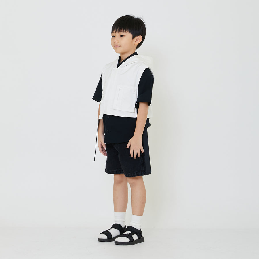 Boy Hooded Vest Top - SB2401049