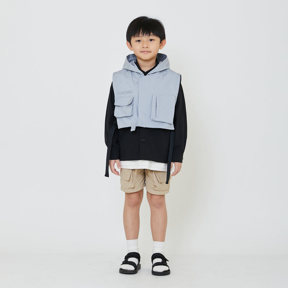 Boy Hooded Vest Top - SB2401049