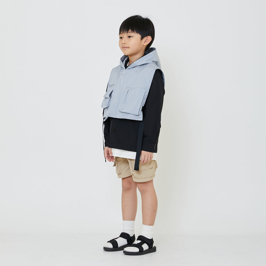 Boy Hooded Vest Top - SB2401049