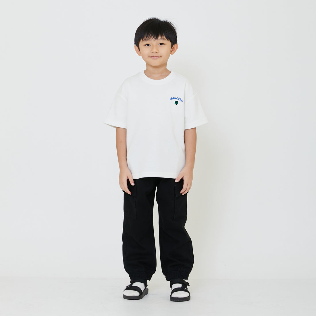 Boy Embroidery Oversized Tee - SB2402019