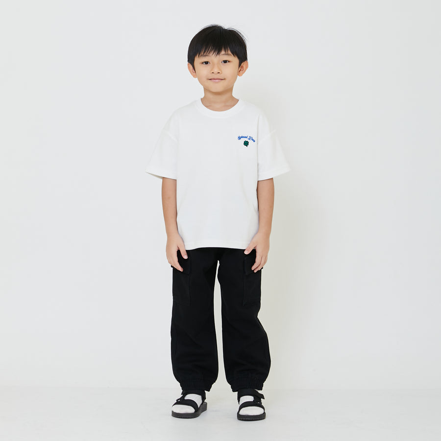 Boy Embroidery Oversized Tee - SB2402019