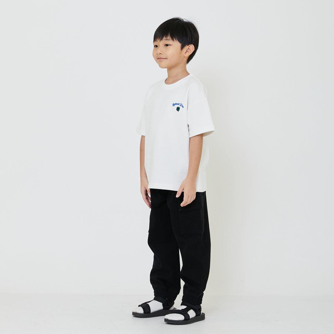 Boy Embroidery Oversized Tee - SB2402019