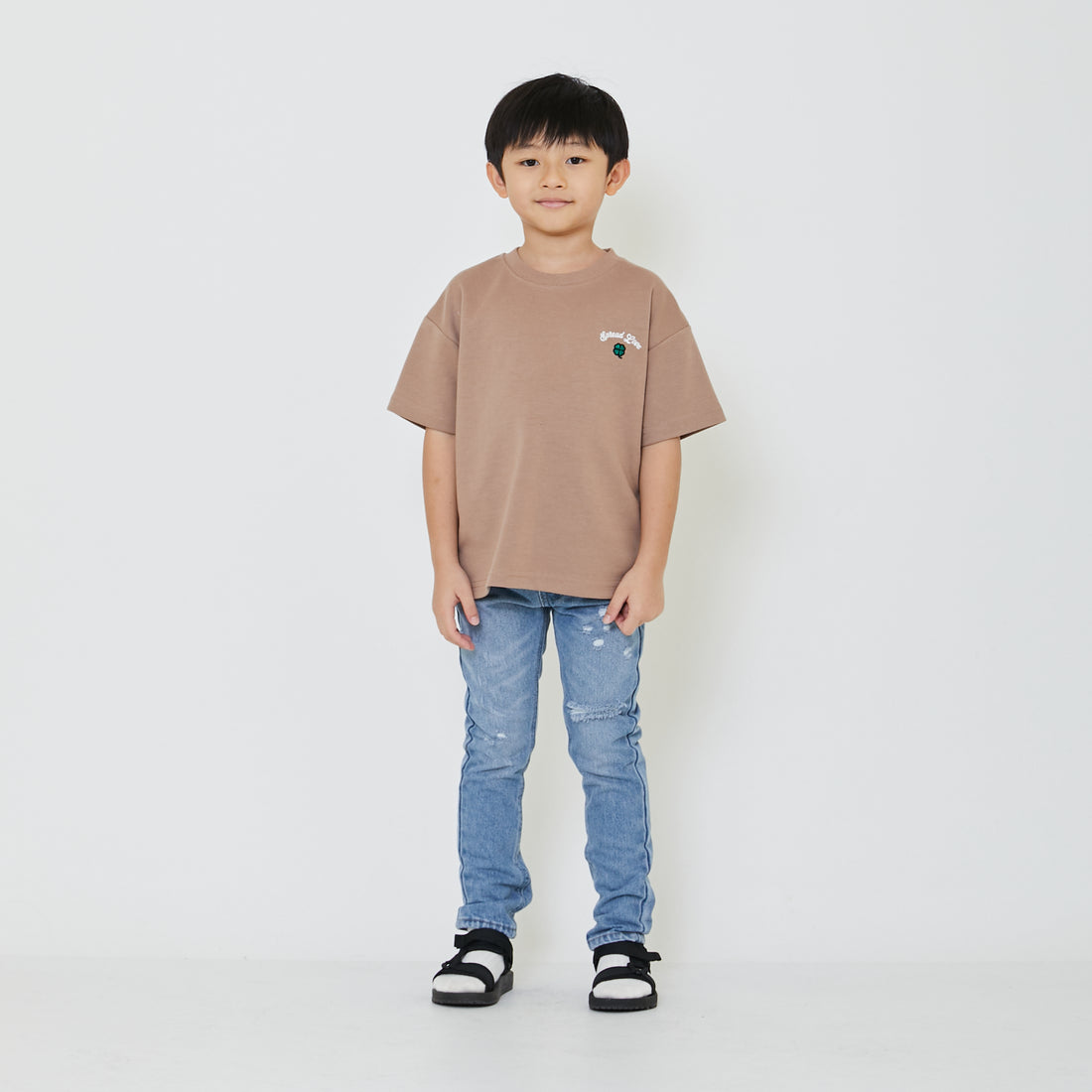 Boy Embroidery Oversized Tee - SB2402019