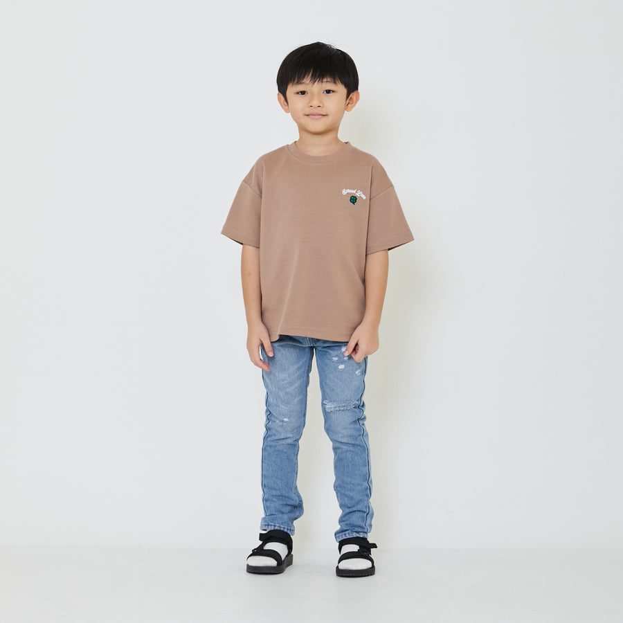 Boy Embroidery Oversized Tee - SB2402019