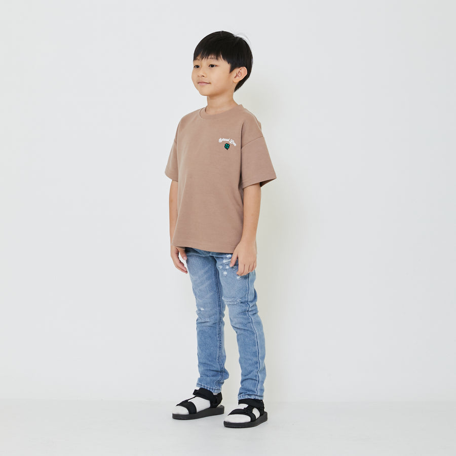 Boy Embroidery Oversized Tee - SB2402019