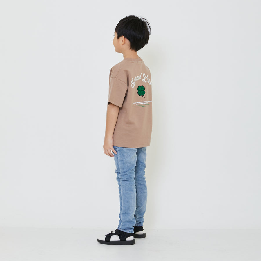 Boy Embroidery Oversized Tee - SB2402019