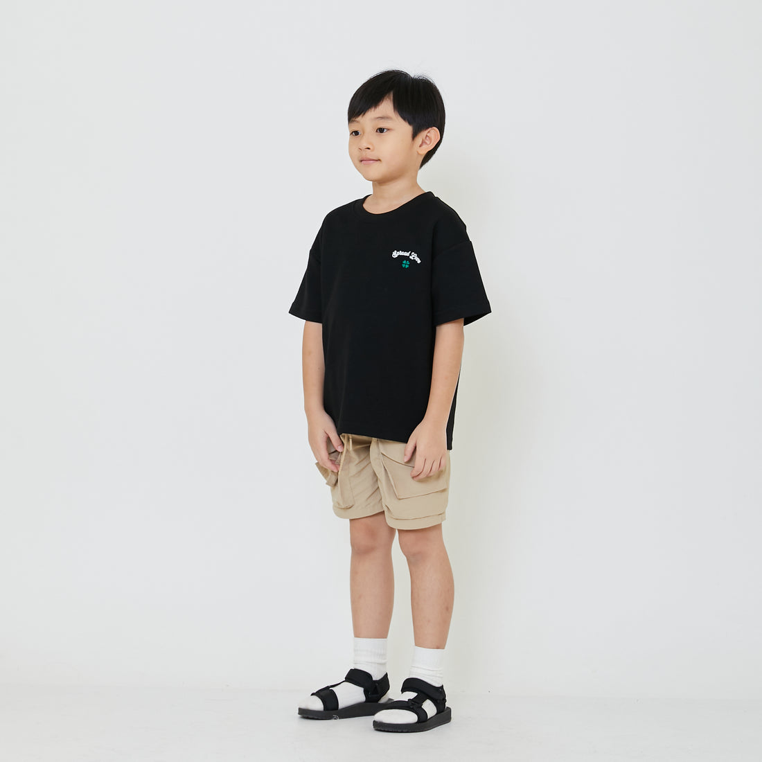 Boy Embroidery Oversized Tee - SB2402019