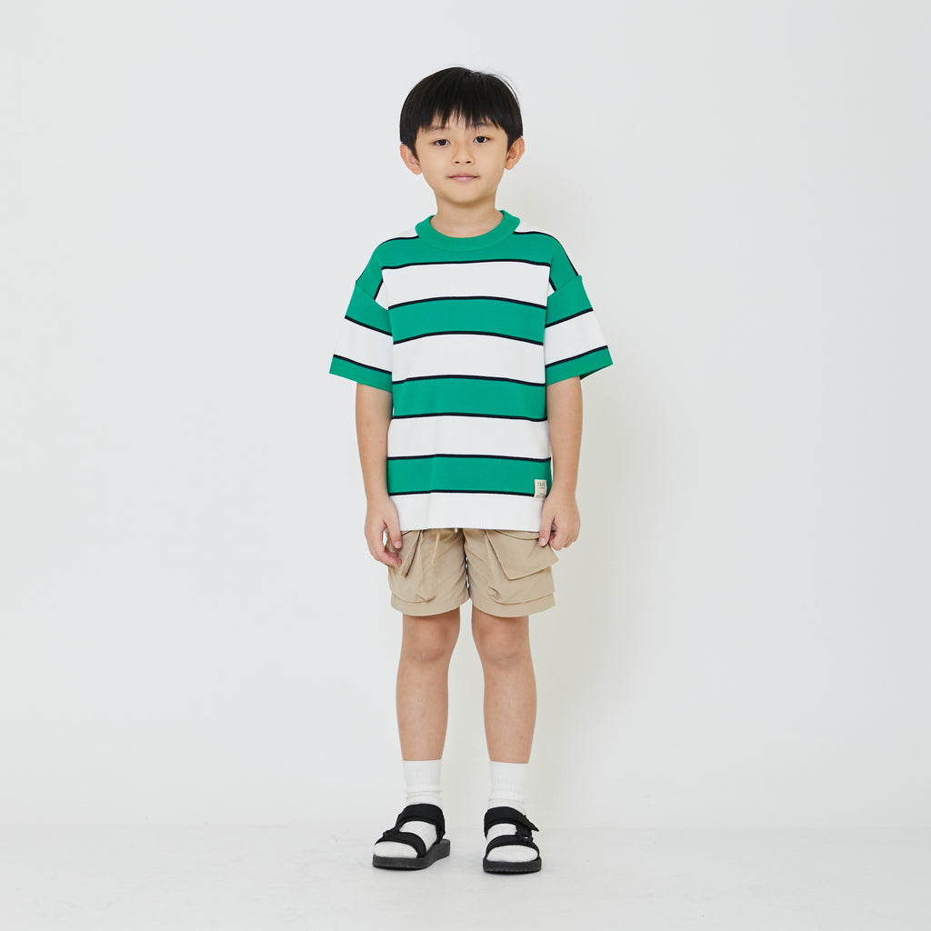 Boy Oversized Stripe Sweater - SB2402020