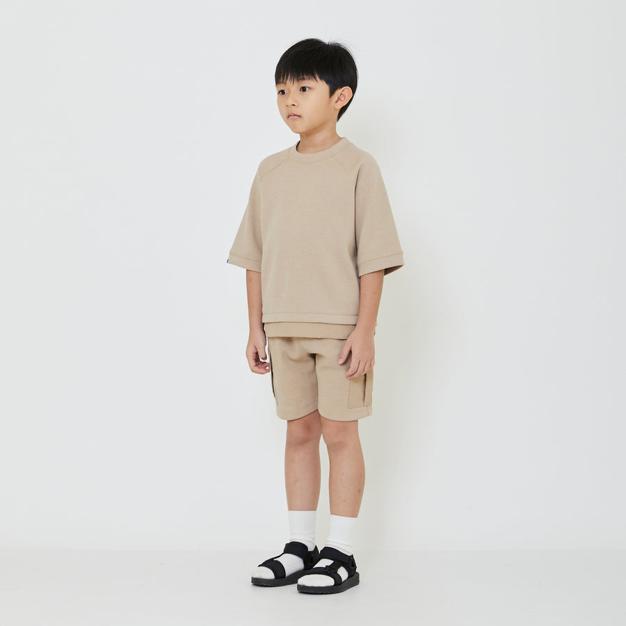 Boy Oversized Pique Top - SB2402022