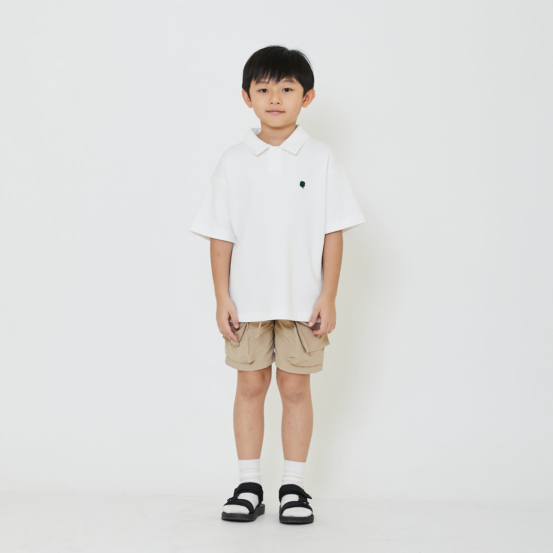 Boys Oversized Polo Tee - SB2402025