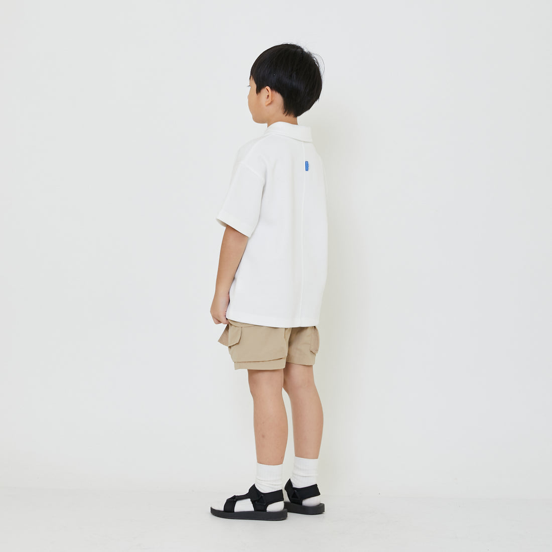 Boys Oversized Polo Tee - SB2402025