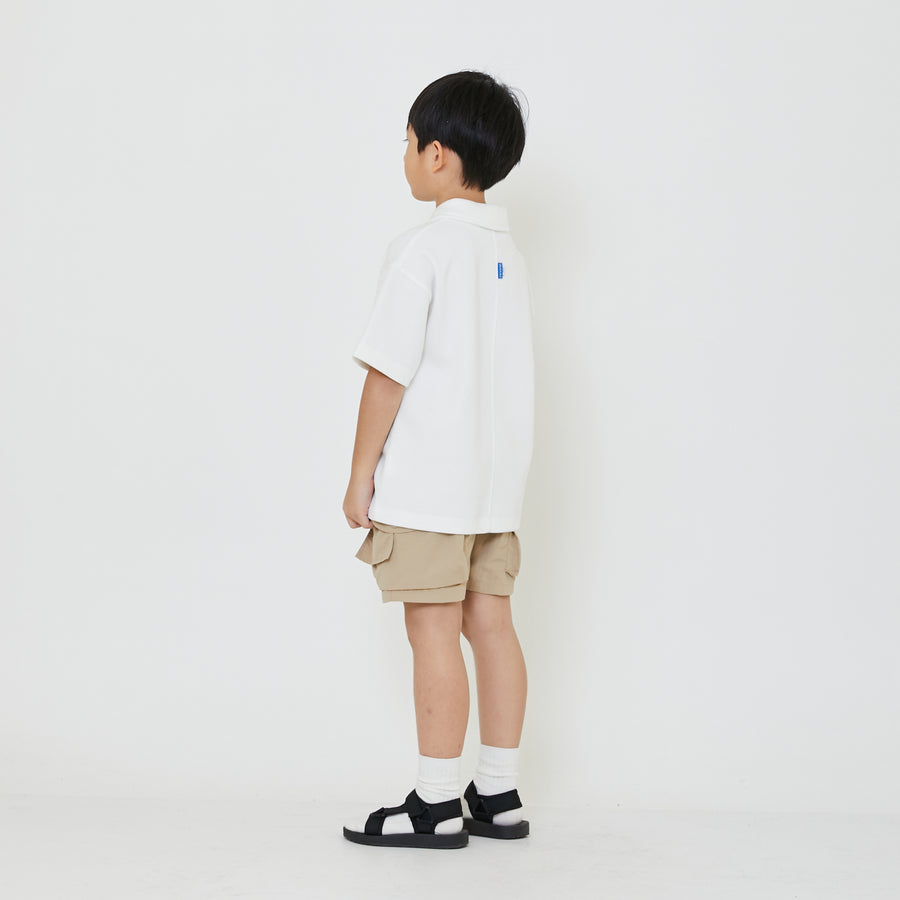 Boys Oversized Polo Tee - SB2402025